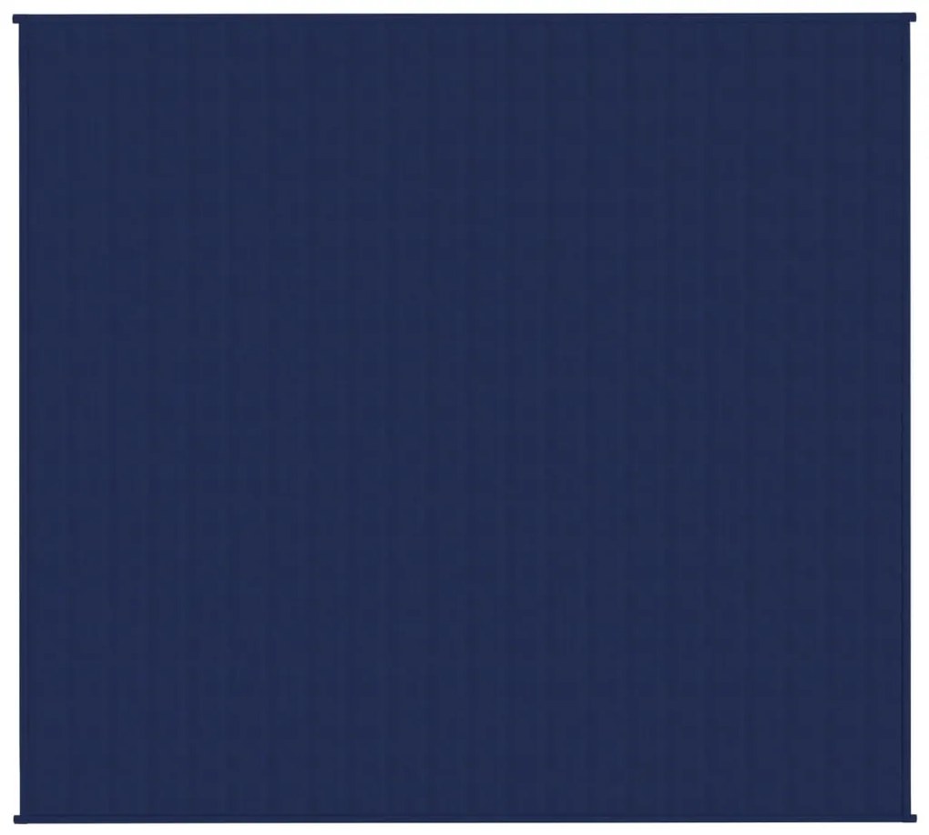 Manta pesada 13 kg 200x230 cm tecido azul