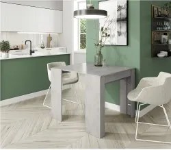 Mesa de Jantar Extensível CATARINA (51-237 cm) Betão