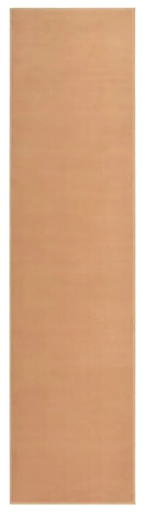 vidaXL Passadeira 100x450 cm polipropileno bege