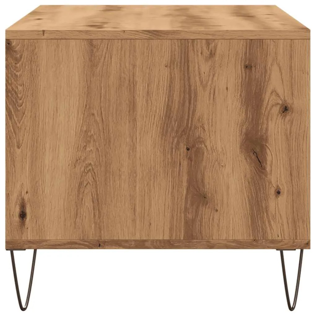 Mesa centro 90x49x45 cm derivados de madeira carvalho artisiano