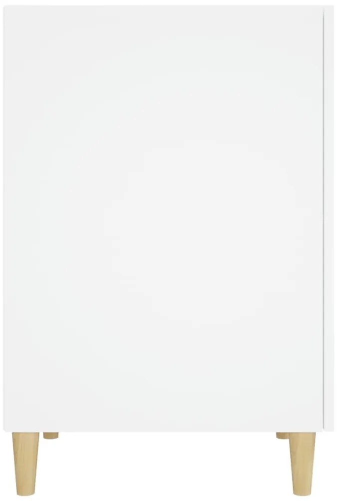 Secretária 140x50x75 cm derivados de madeira branco