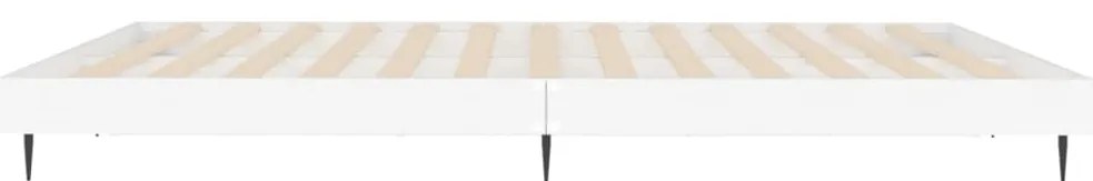 Estrutura de cama 120x200 cm derivados de madeira branco
