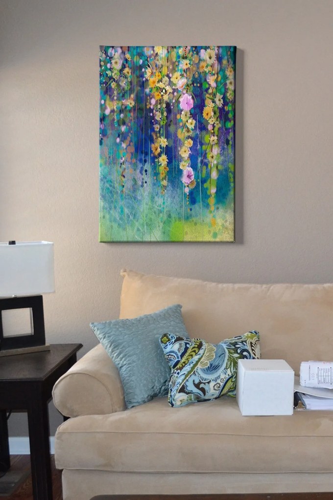 Pintura Decorativa em Tela 333920696 – Multicolor – 50 x 70 cm