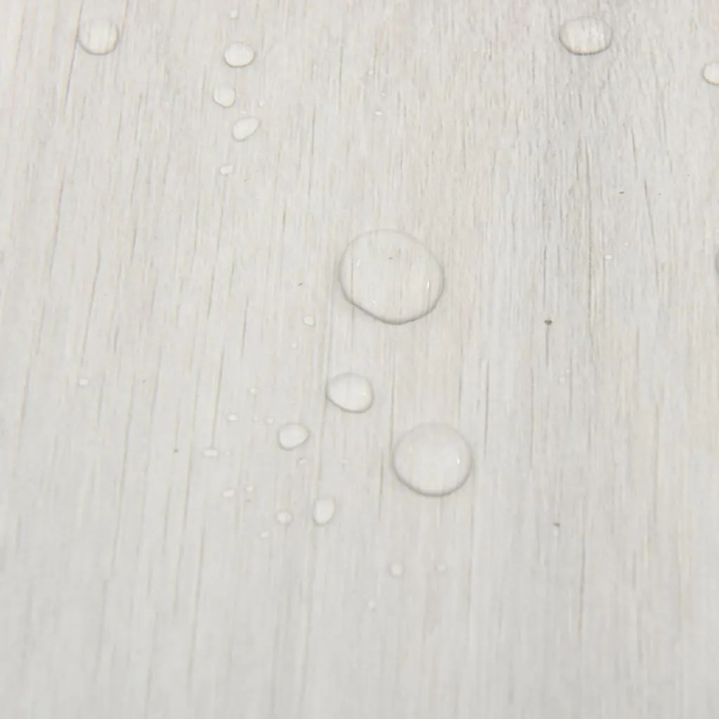 Tábuas de soalho autoadesivas 55 pcs 5,11 m² PVC creme