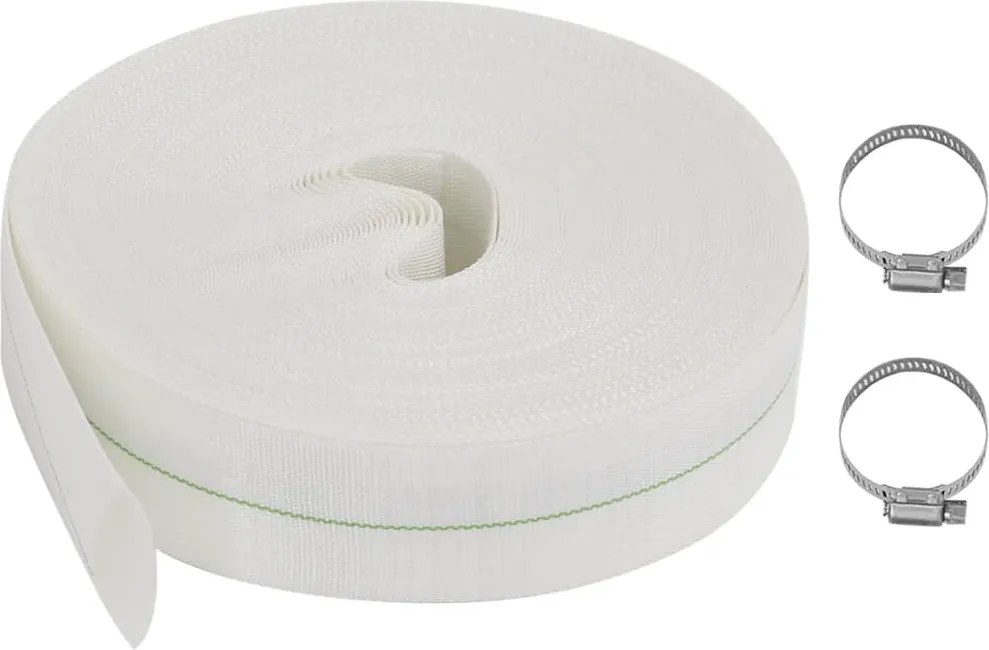vidaXL Mangueira plana 50 m 1,5" PE