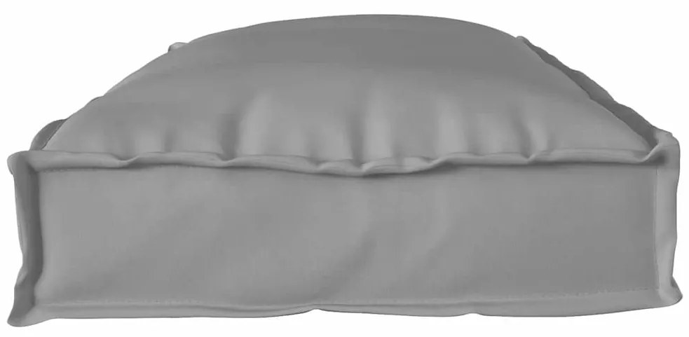 Almofadas de Palete para Banco - 2 Peças Cinza - 100 x 40 x 8 cm - Tec
