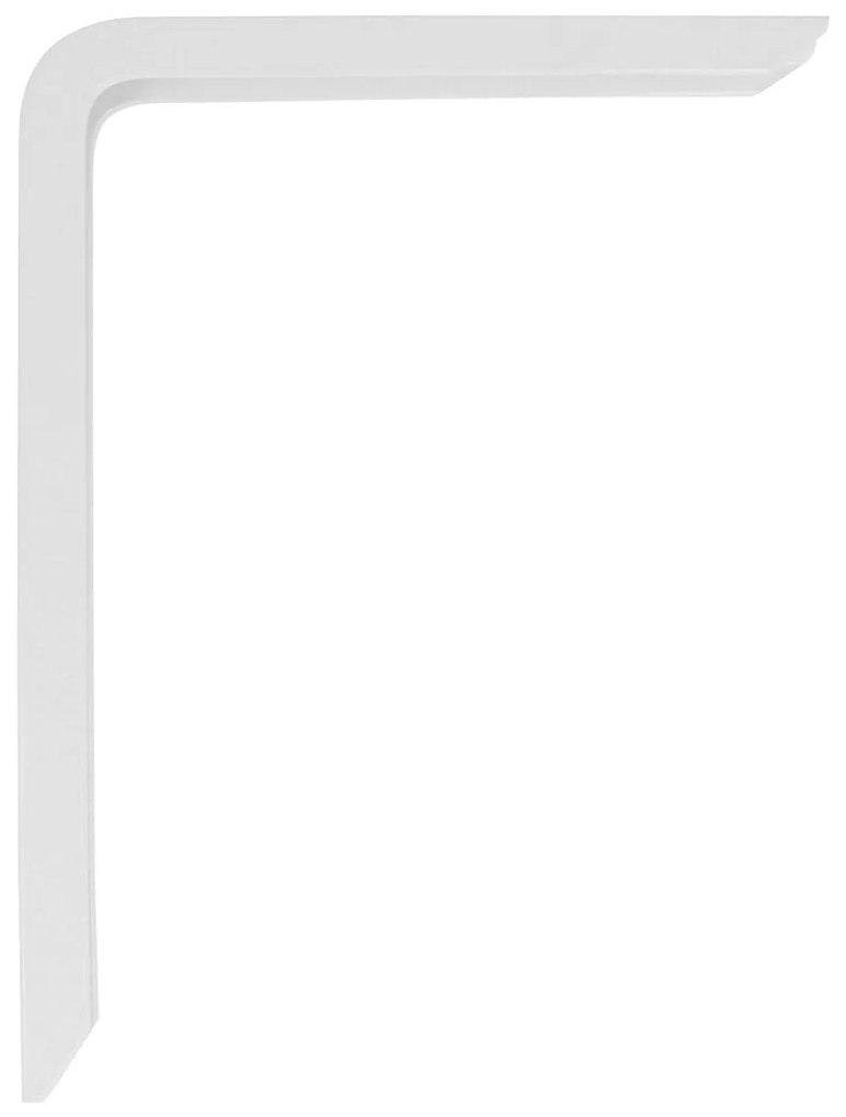 Suporte de Parede AMIG 4plus-21112 Prateleiras Alumínio Branco (30 x 20 cm)