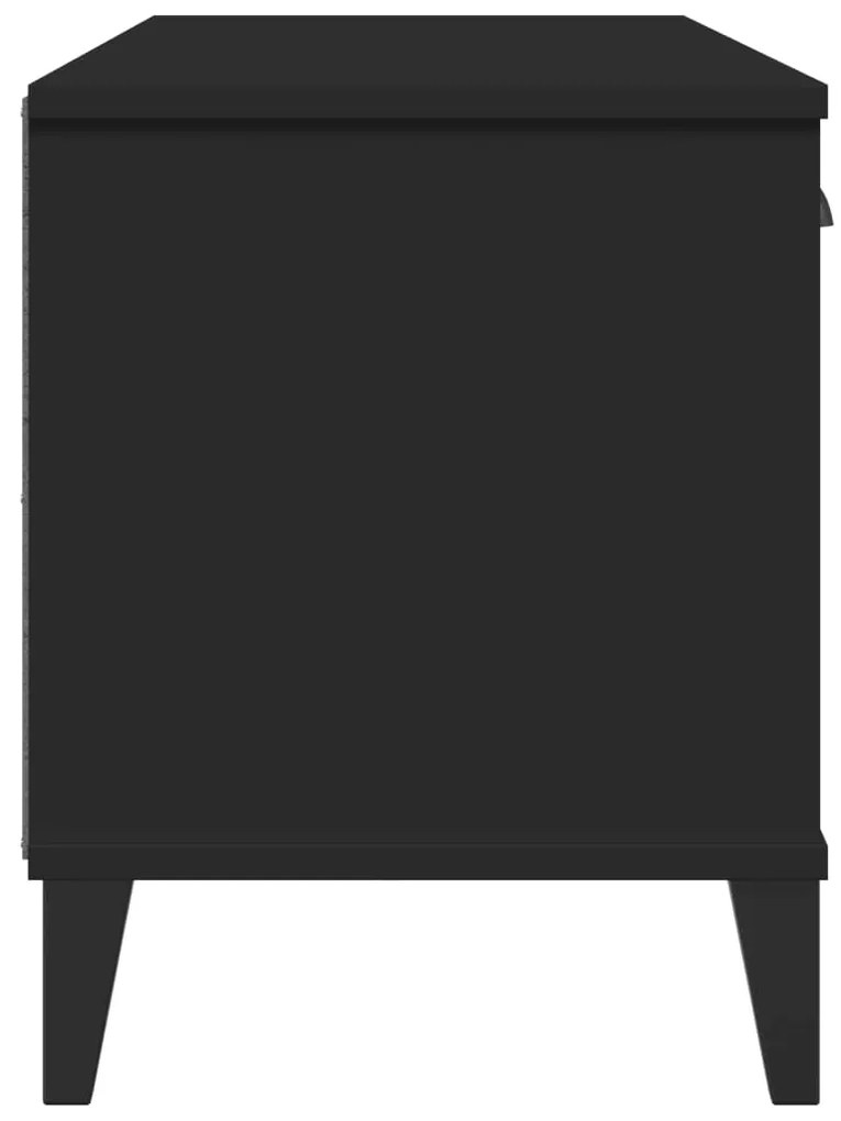 Sapateira VIKEN 106x35x45 cm derivados de madeira preto