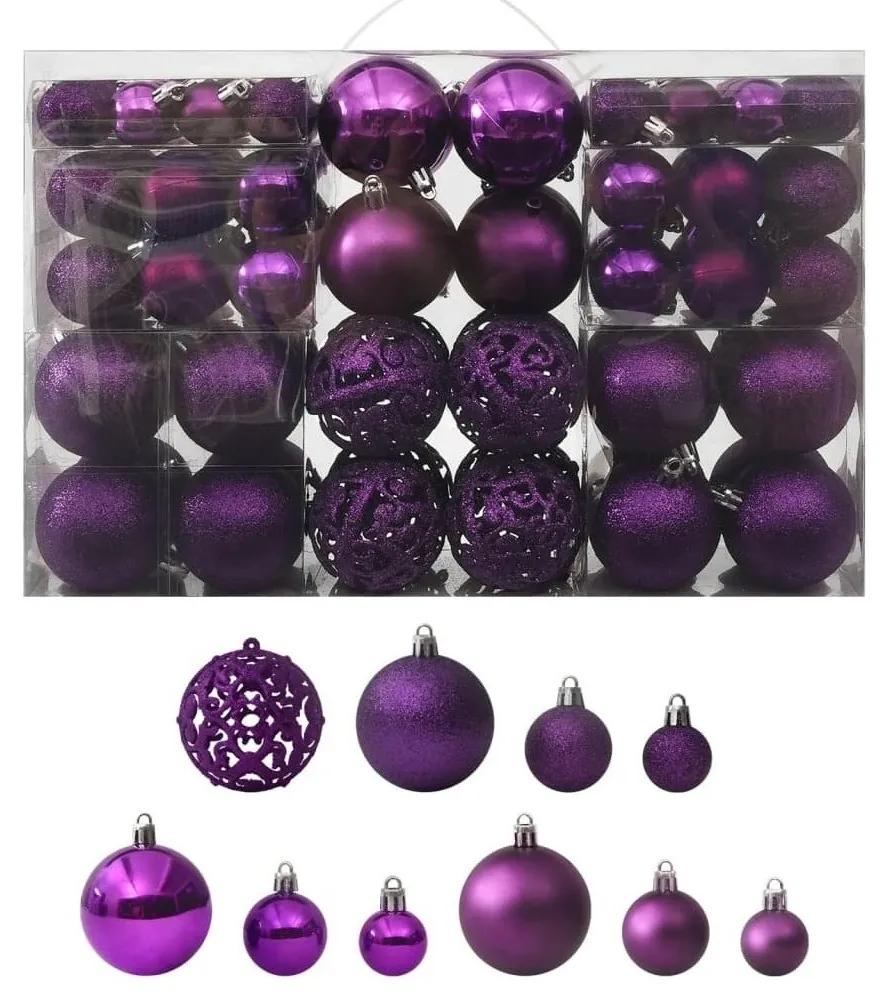Decorações festivas VidaXL  conjunto de bolas de Natal