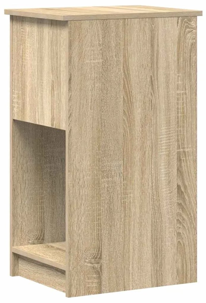 Suporte torre computador com gaveta 35x45x77 cm carvalho sonoma