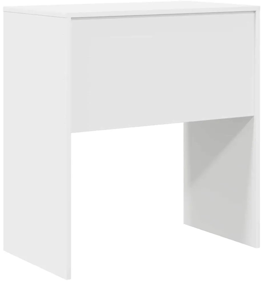 Secretária de Escrita Branca Madeira engenheirada 70 x 40 x 76 cm