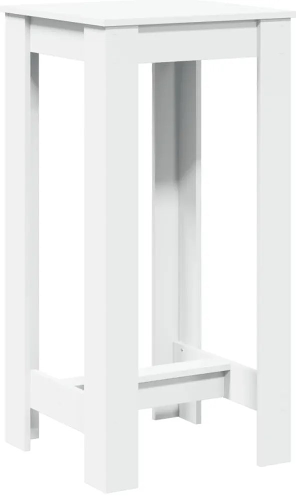 Mesa de bar 51x50x103,5 cm derivados de madeira branco