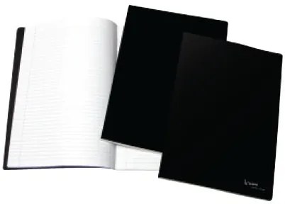 Caderno Liso Capa Preta A4 – 4School