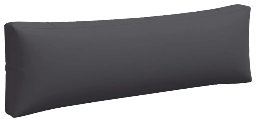 Almofadões de paletes 3 pcs tecido antracite