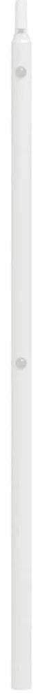 Cabeceira de cama 150 cm metal branco