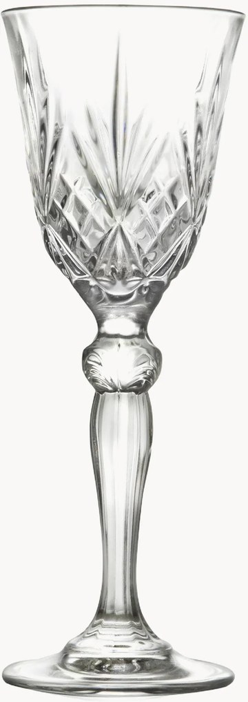 Copos de vinho em cristal Melodia, conjunto de 6