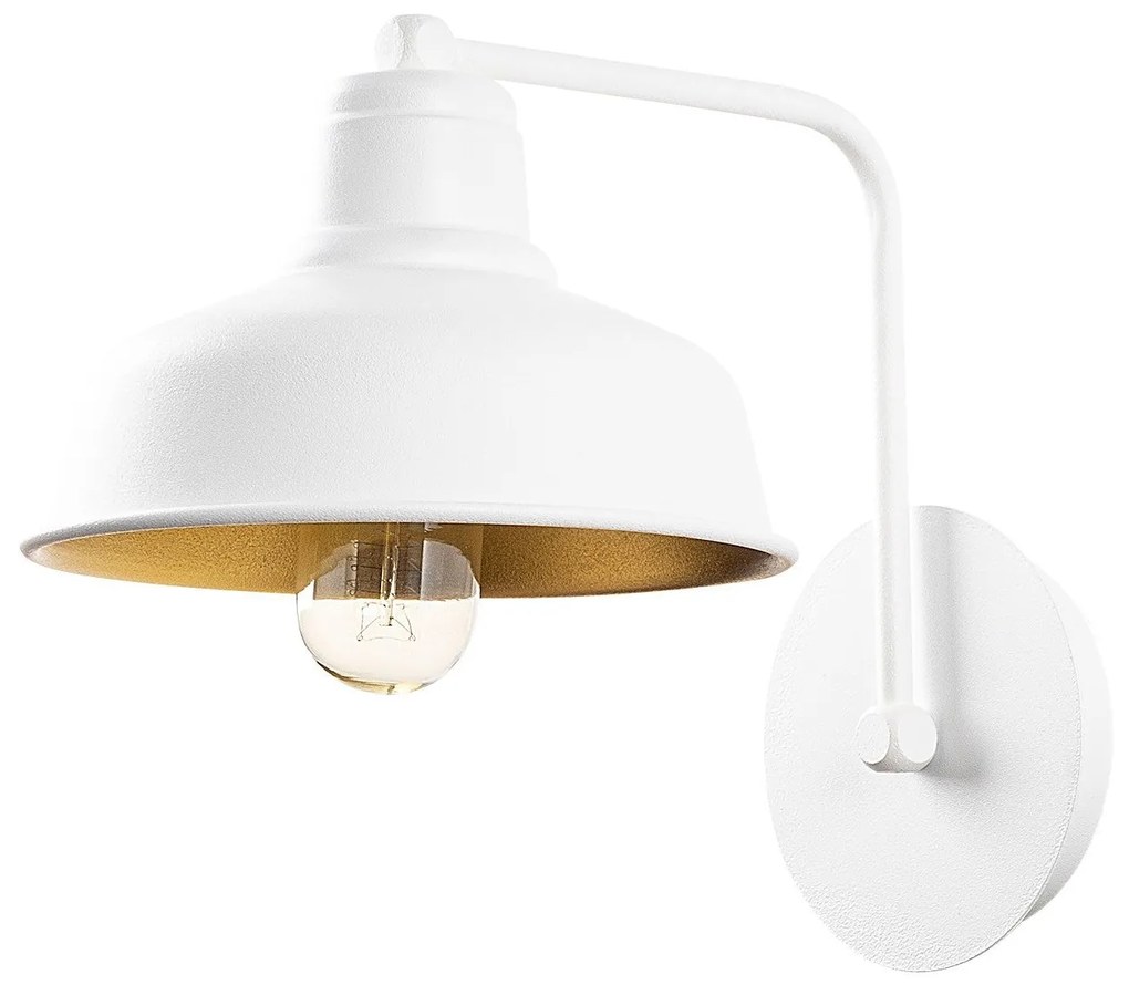 Aplique de Parede Berceste – Branco – 19 x 27 cm