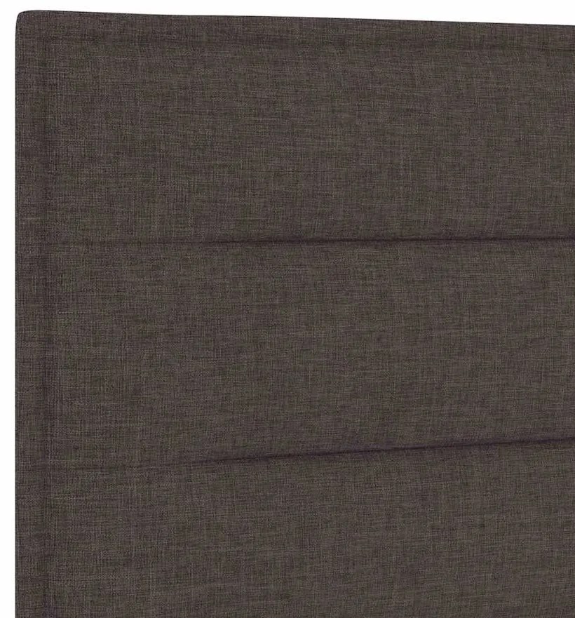 Cama vidaXL Castanho 180x200 cm Tecido