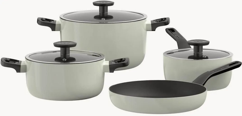 Conjunto de utensílios de cozinha antiaderente Glints, conjunto de 4