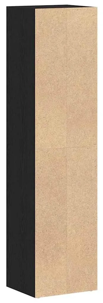 Estante 36x30x143 cm derivados de madeira carvalho preto
