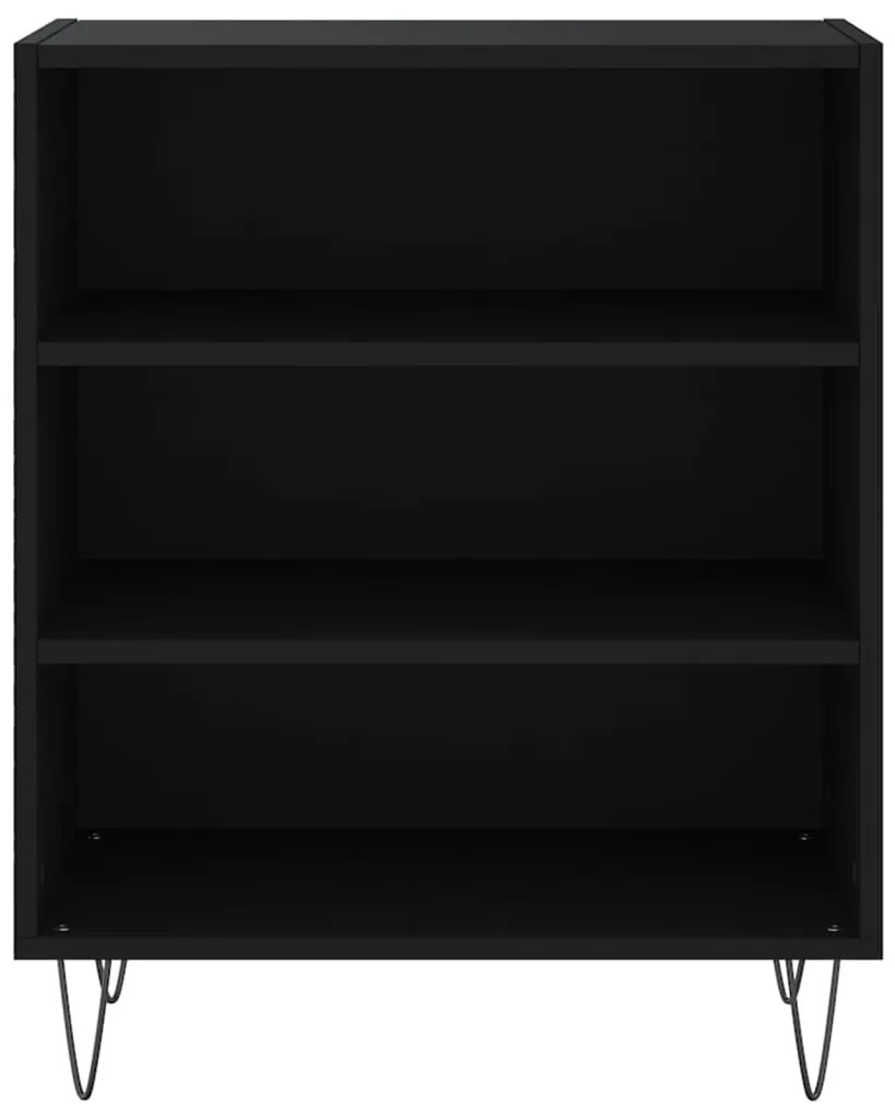 Aparador 57x35x70 cm derivados de madeira preto