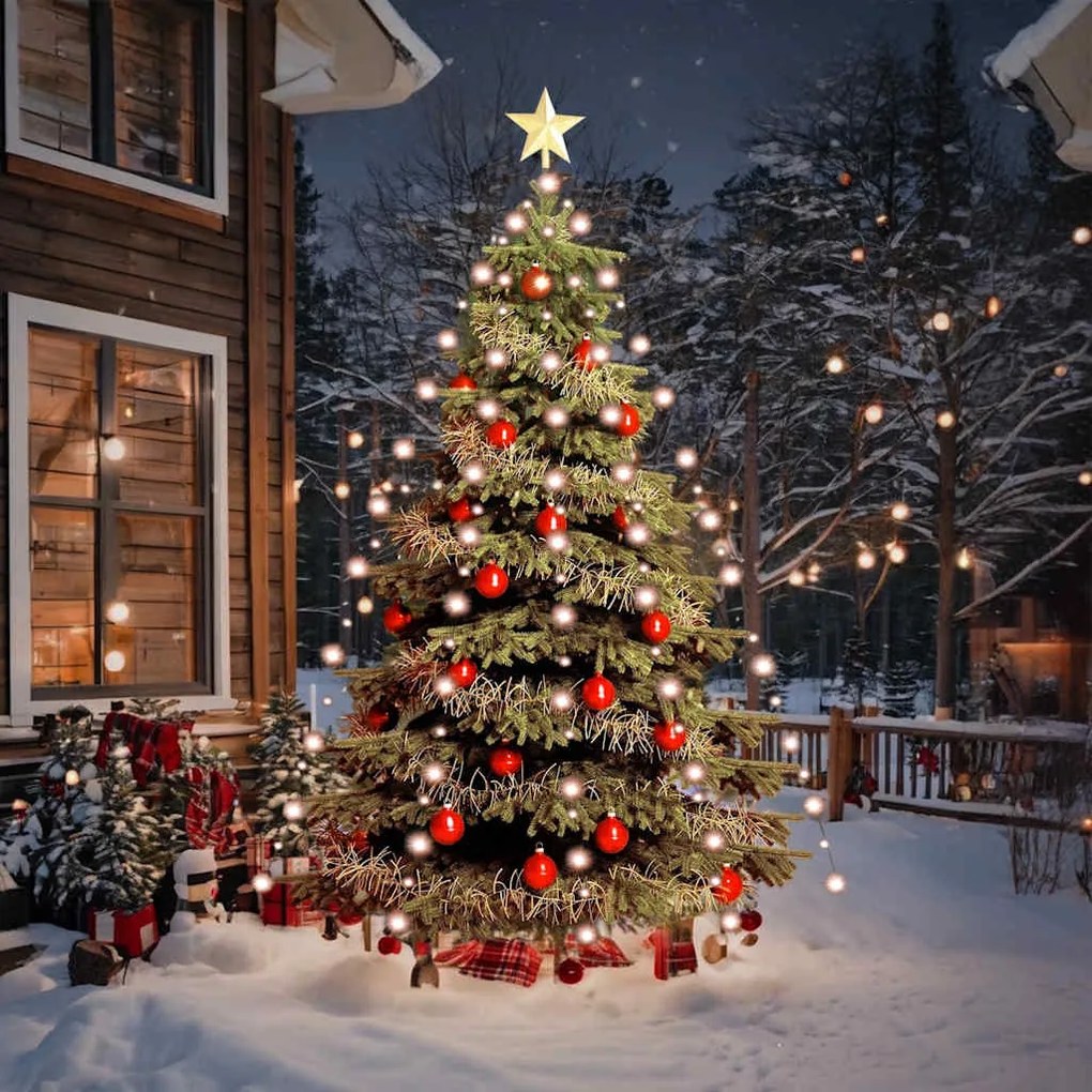 Cordão de luzes para árvore de Natal 210 LED 210 cm