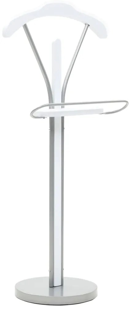 Cabide de pé 45x35x107 cm branco