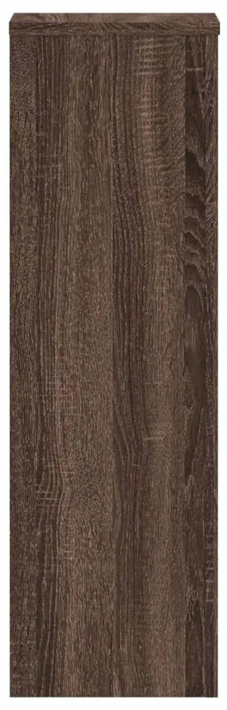Suportes p/ plantas 2 pcs 25x25x80 cm derivados de madeira