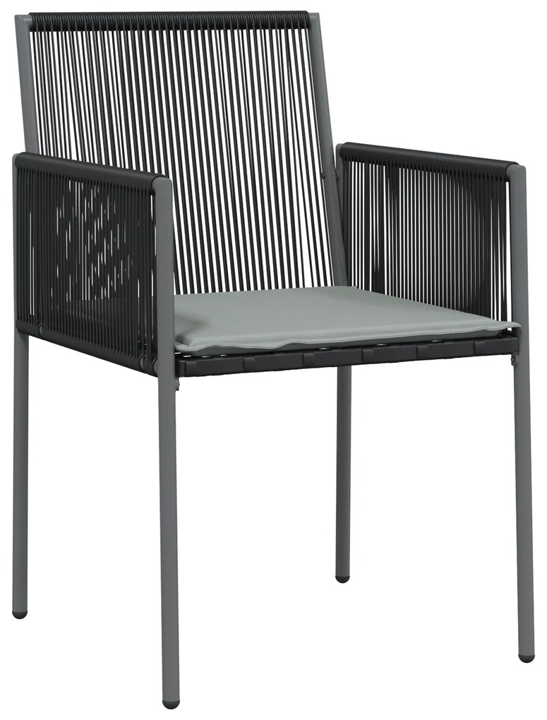 Conjunto de Jantar de Jardim de 7 Peças com Almofadas em Rattan de Pol