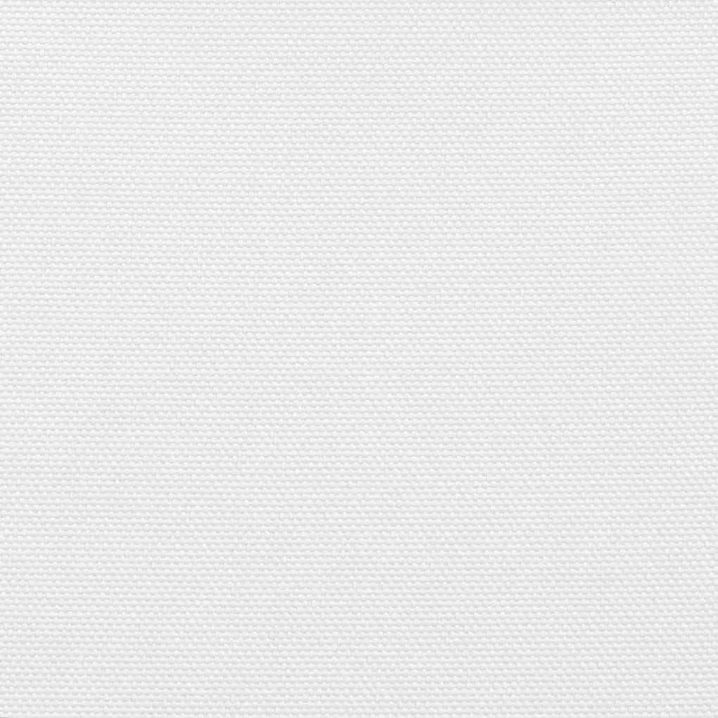 Tela de varanda 75x1000 cm 100% poliéster oxford branco