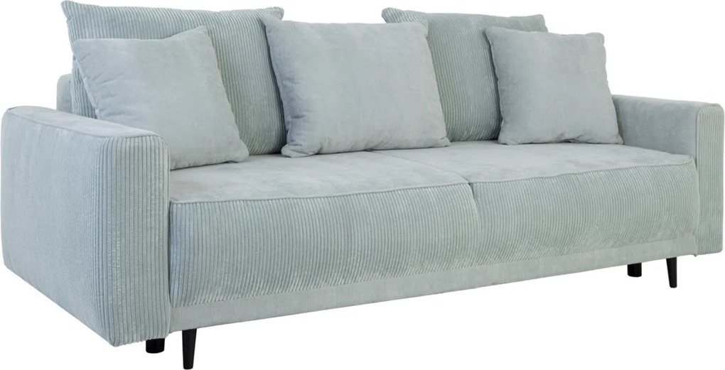 Sofá-cama Boston 758, Cama com arrumação, 103x233x108cm, 100 kg, Pernas: Madeira