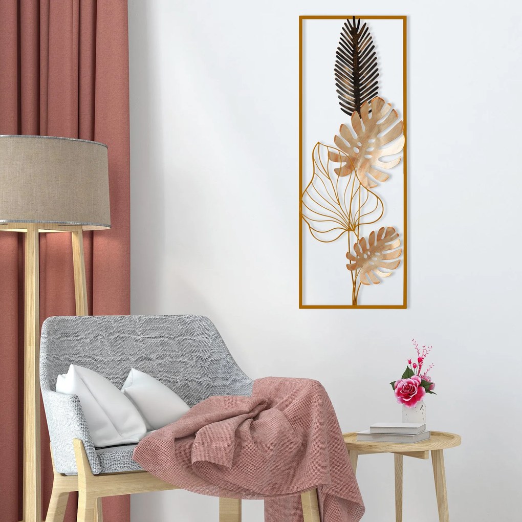 Acessório Decorativo de Parede Nazo – Multicolor – 32 x 5 x 90 cm