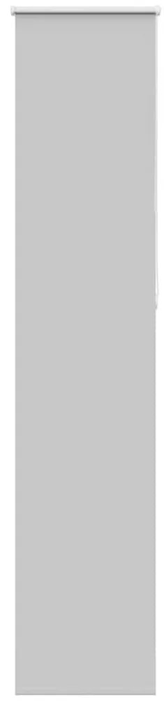 vidaXL Persiana de enrolar 40x210 cm largura tecido 35,7 cm poliéster