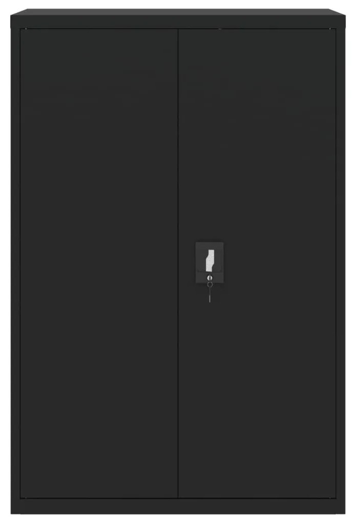 Arquivador 90x40x140 cm aço preto