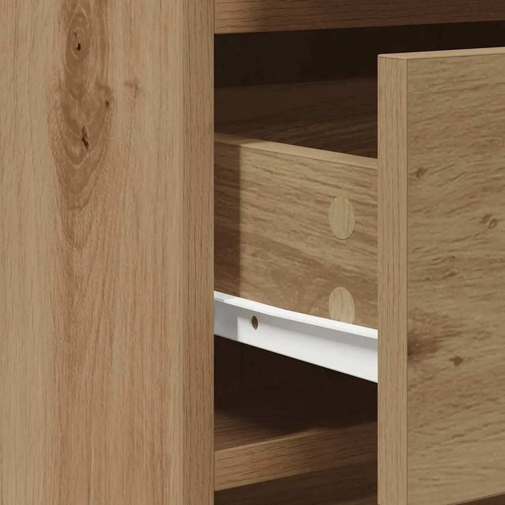 Sideboard vidaXL Artisan Carvalho 40x41x75 cm Madeira engenheirada