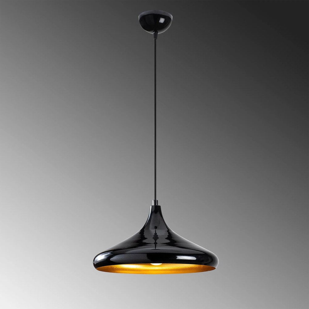 Chandelier Berceste – Preto – 35 x 35 cm