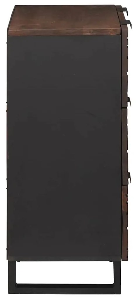 Aparador - 60x33.5x75 cm, feito de madeira maciça de mangueira