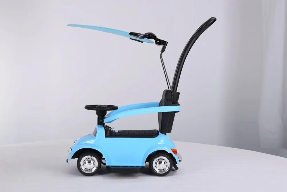 Andarilho bebés Carro de passeio e de empurrar Volkswagen Beetle, 2 em 1 Azul