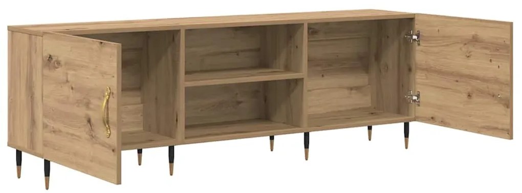 Gabinete para TV carvalho artisiano 150 x 30 x 50 cm