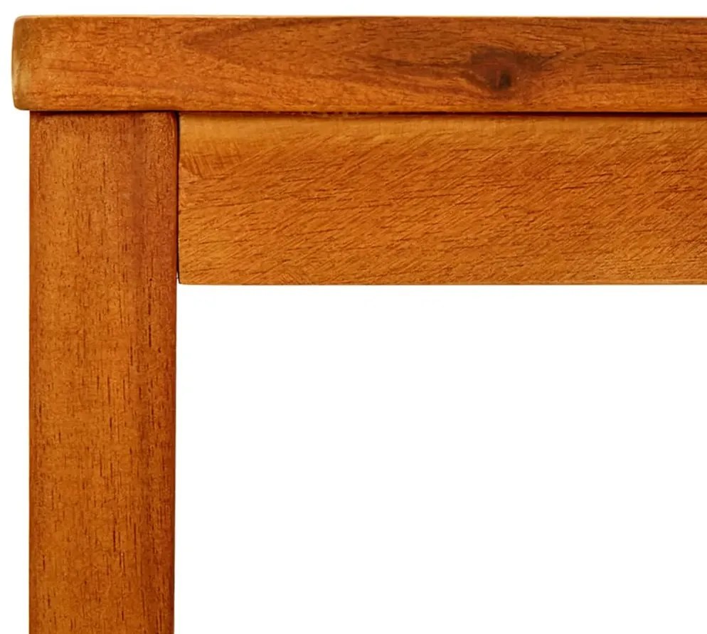 Mesa de centro 50x35x45 cm madeira de acácia maciça