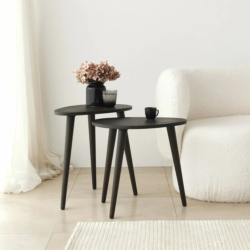 Mesa de Apoio Sweet – Antracite – 50x48x33 cm / 50x52x33 cm
