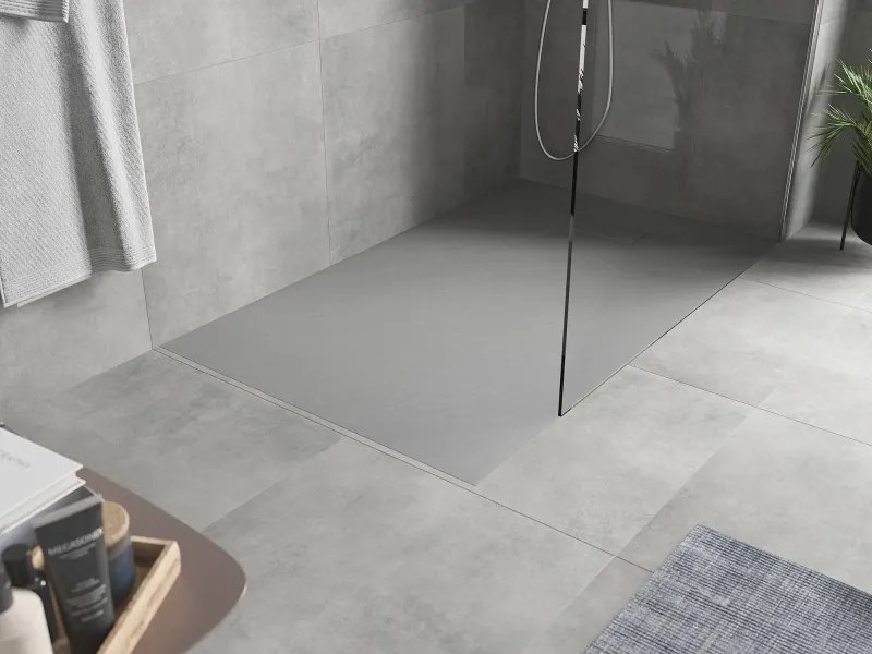 Mexen Hugo base de duche retangular SMC 140 x 80 cm, cinza - 42618014