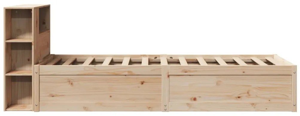 Cama sem colchão 90x190 cm madeira de pinho maciça