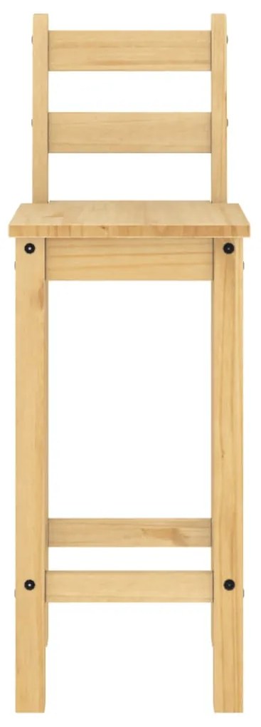 3 pcs conjunto de bar pinho maciço