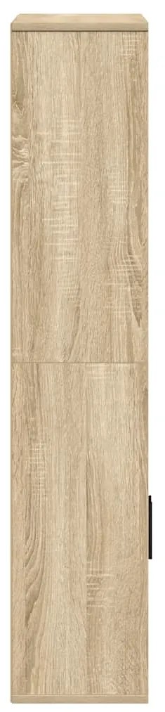 Estante 60x24x120 cm derivados de madeira carvalho sonoma