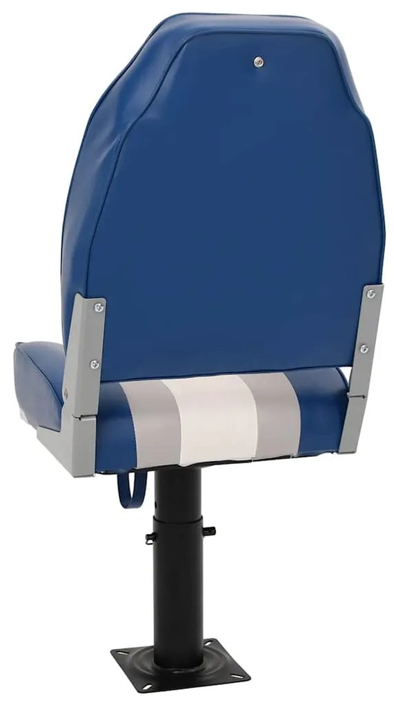 Assentos de barco 2 pcs c/ pedestais ajustáveis e rotação 360°