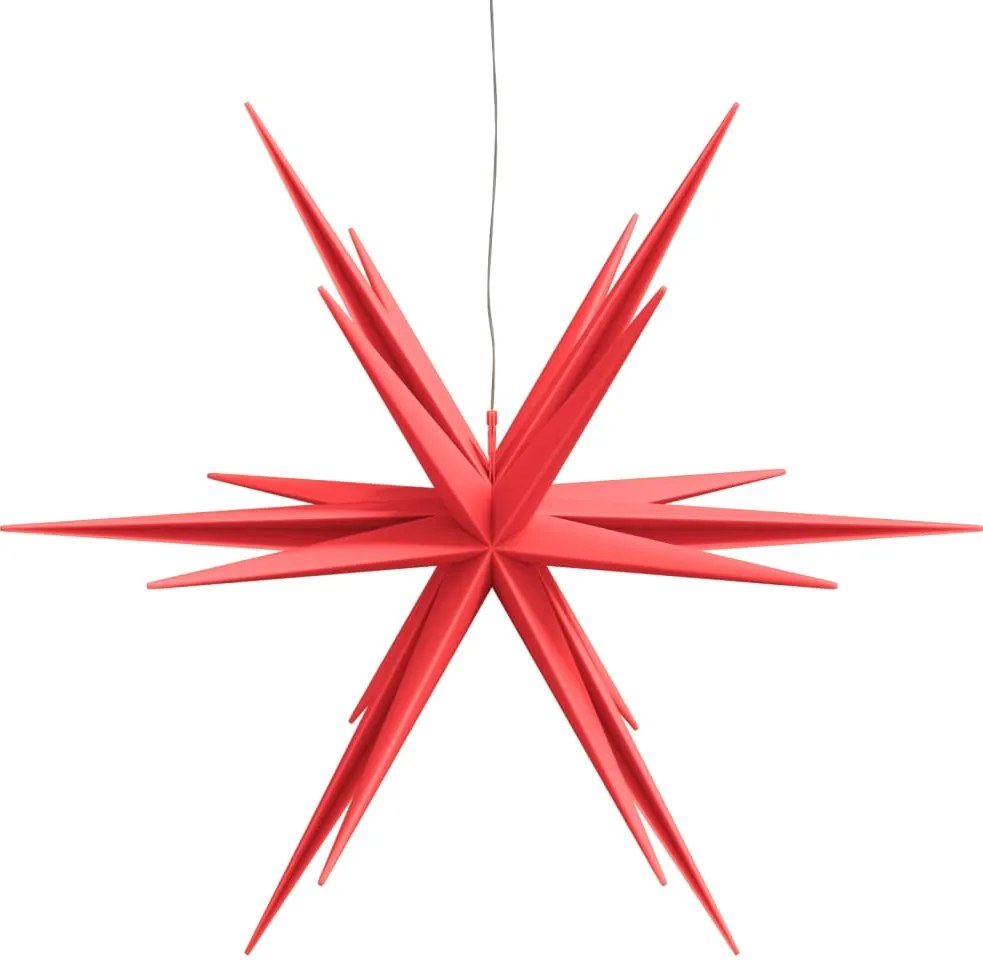 Luz de Natal com LED dobrável 100 cm vermelho