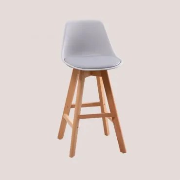 Taburete Alto Edição Nórdica Cinza & ↑65 Cm - Sklum