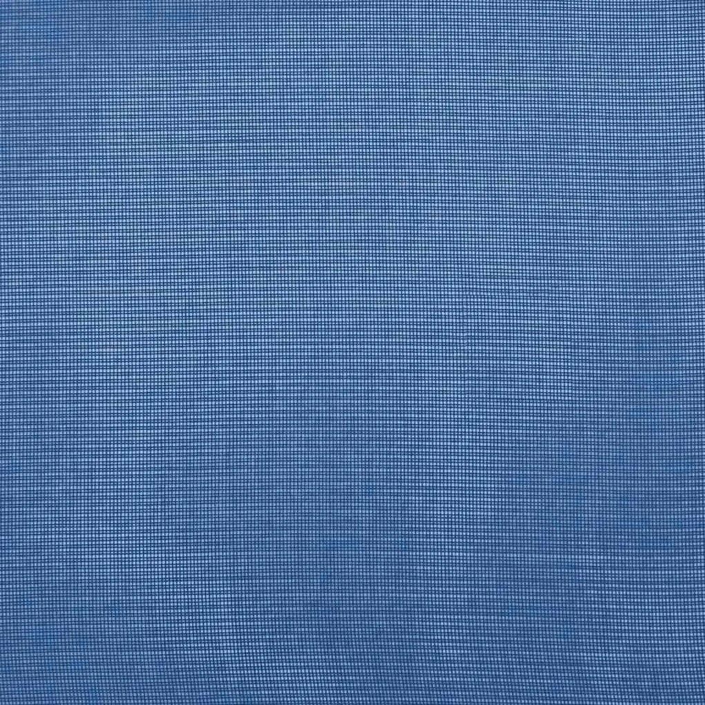 Cortinas de voile com laços 2 pcs azul real 140x245 cm