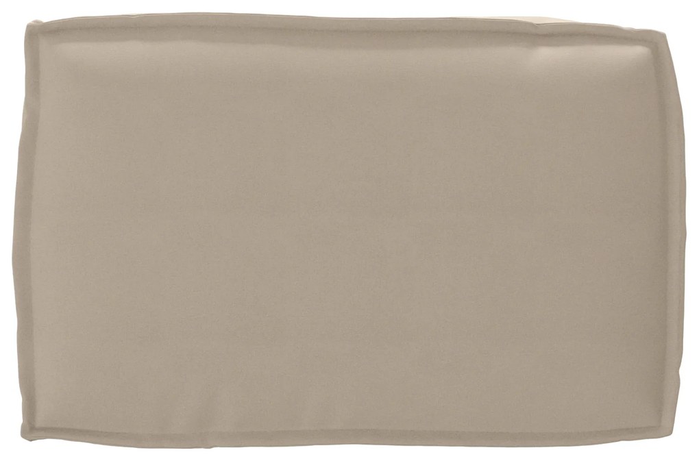 Conjunto de Almofadas para Palete em Tecido Oxford Taupe